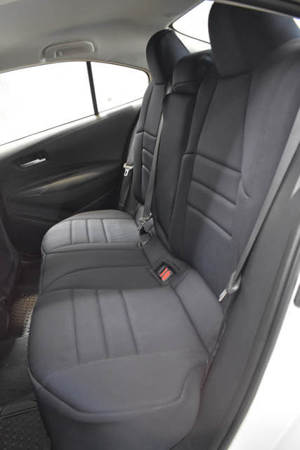 Toyota Corolla Standard Color Seat Covers - Rear Seats